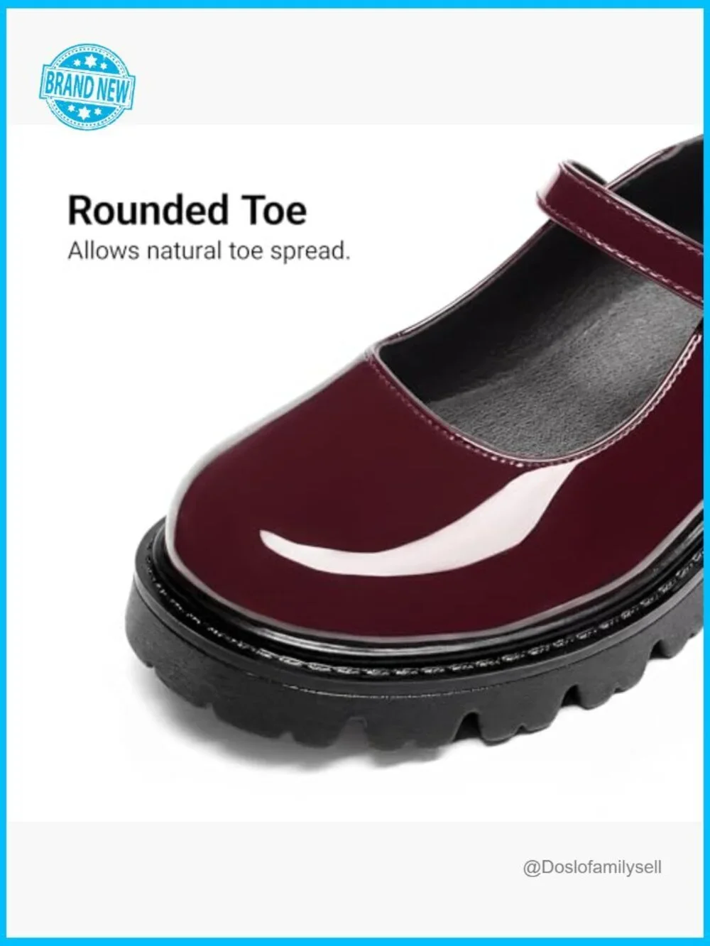 Closed Toe Chunky Block Heel Mary Jane Platform Shoes for Women Retro
